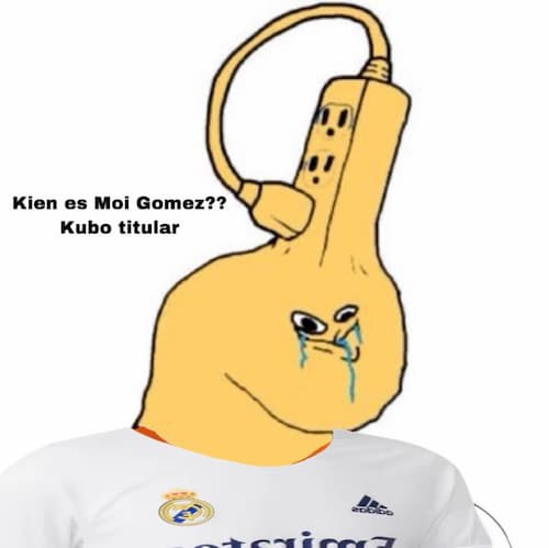 哀れなレアル・マドリードサポーター