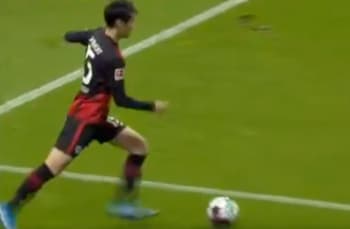 ﾄﾞｲﾂの反応 マジシャンだ 鎌田大地 芸術クロスで11アシスト目 神プレーで起点 海外サポ称賛 アブロードチャンネル