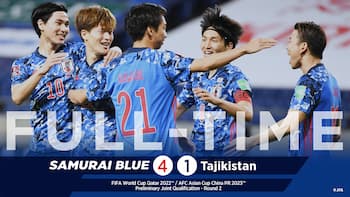 韓国の反応 凄いな 日本代表がタジキスタンに4発圧勝 韓国でも話題に アブロードチャンネル