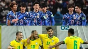 日本代表対ブラジル代表