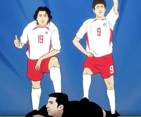 海外の反応 Fifaが02年w杯での韓国の活躍をアニメ化して称賛 世界の怒りを買う 史上最悪のw杯 アブロードチャンネル