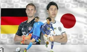 日本代表対ドイツ代表