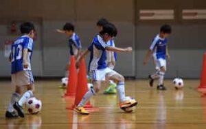 日本のサッカー少年たち