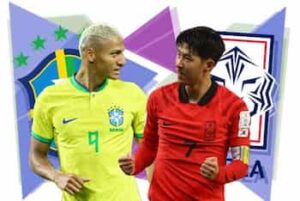 韓国対ブラジル