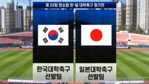 デンソーカップで日本が韓国に2-1で勝利