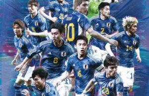 日本代表選手たち