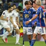 アジアカップ準々決勝で対戦するサッカー日本代表対イラン代表