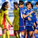 U-20女子アジアカップで中国と対戦した日本代表