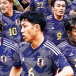 北朝鮮と対戦するサッカー日本代表の選手たち