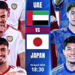 U-23アジアカップ第二戦でUAEと対戦するU-23日本代表