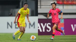 U-17女子アジアカップの3位決定戦で対戦した韓国と中国