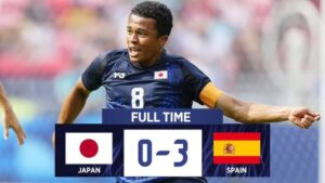 パリ五輪の準々決勝でスペインに0-3で敗れたサッカーU-23日本代表