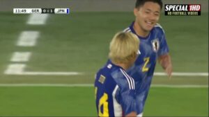 ドイツを4-1で倒したサッカー日本代表