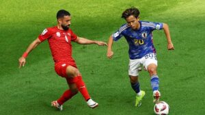 ワールドカップ・アジア最終予選でバーレーン代表と敵地で対戦したサッカー日本代表