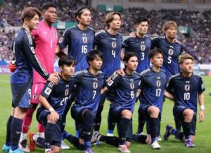 サッカー日本代表の選手たち