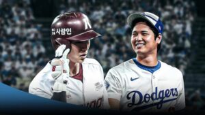 ドジャースの大谷翔平と韓国人選手のキム・ヘソン