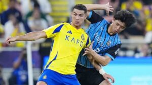 アル・ナスルのクリスティアーノ・ロナウドを封じ込めた川崎フロンターレのサッカー日本代表DF高井幸大