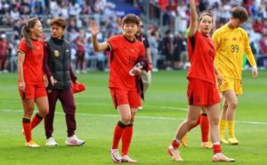 サッカーアメリカ女子代表に0-3で大敗した中国女子代表