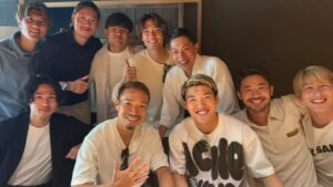 サッカー日本代表MF久保建英がインドネシア戦後に長友佑都、堂安律、南野拓実、菅原由勢、板倉滉らと食事に行ったことを自身のインスタグラムで報告