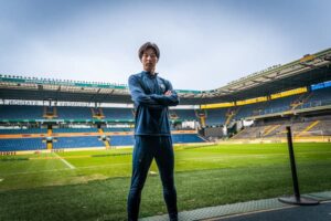 ブレンビーに移籍する筑波大3年のフォワード内野航太郎