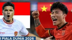 サッカー中国代表がアウェイでインドネシア代表と対戦
