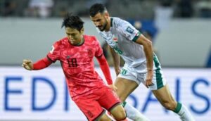 サッカー韓国代表対イラク代表
