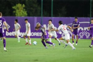 フィオレンティーナに2-1で勝利したサッカー全日本大学選抜