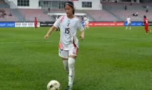 サッカーU-19女子日本代表、ヤングなでしこの眞城美春