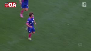 アウクスブルク戦でブンデスリーガ初ゴールを決めたサッカー日本代表MF佐野海舟