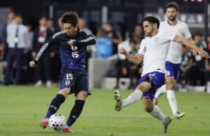 アメリカ遠征でアメリカ代表に0-2で敗れたサッカー日本代表