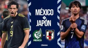 国際親善試合でメキシコ代表と対戦したサッカー日本代表